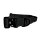 Halsband WOOFLEX® Tactical verstellbar mit Griff Phantom Black - L 50-64cm | 3.8cm
