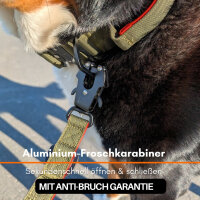 Nylon Tactical Führleine Hunter Glow - Leine 2.5m 3-fach verstellbar
