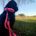 Nylon Tactical Führleine Pink Bloom - Leine 2.5m 3-fach verstellbar mit Kurzführgriff