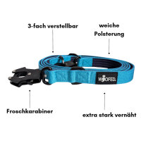 Nylon Tactical Führleine Arctic Sky - Leine 2.5m 3-fach verstellbar
