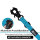 Nylon Tactical Führleine Arctic Sky - Leine 2.5m 3-fach verstellbar mit Kurzführgriff