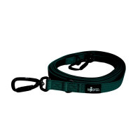 Nylon Pro Führleine Dark Green - Leine 2.5m 3-fach...