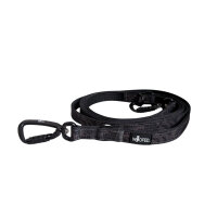 Nylon Pro Führleine Black Camo - Leine 2.5m 3-fach...