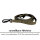 Nylon Pro Führleine Military Olive - Leine 2.5m 3-fach verstellbar mit Kurzführgriff