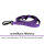 Nylon Pro Führleine Velvet Purple - Leine 2.5m 3-fach verstellbar