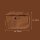 Multifunktionale Gassitasche - 2 in 1 Bauchtasche & Schultertasche Teddy Brown