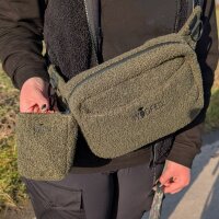 Multifunktionale Gassitasche - 2 in 1 Bauchtasche &...