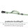 Nylon Tactical Führleine Sage Green - Leine 2.5m 3-fach verstellbar