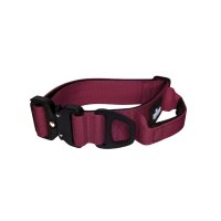 Nylon Tactical Halsband Bordeaux - ultraleicht - S...
