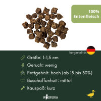 Entenfleisch Würfel PUR - 200g