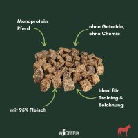 Pferdefleisch Würfel PUR - 200g