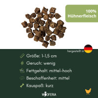 Hühnerfleisch Würfel PUR - 200g