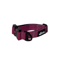 Nylon Tactical Halsband für kleine Hunde Bordeaux - XS 25-32cm | 2,5cm - mit Griff