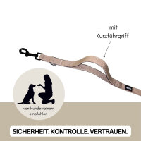 Nylon Classic Führleine Desert Tan