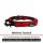 Halsband-Leinen-Set Nylon Rosso Red