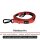 Halsband-Leinen-Set Nylon Rosso Red