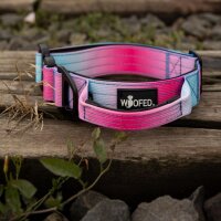 Nylon Tactical Halsband Pink Blue Sky - ultraleicht