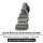 Nylon Tactical Halsband Silver Grey