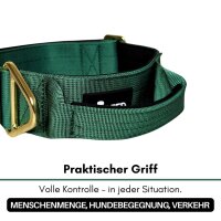 Nylon Tactical Halsband Emerald Green