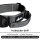 Nylon Tactical Halsband mit Griff Anthracite - ultraleicht