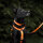 Y-Hundegeschirr 4fach-verstellbar mit Griff und Sicherheitsschnallen Safety Orange - ultraleicht
