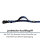 Nylon Halsband-Leine-Set Midnight Blue ultraleicht