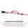 Nylon Halsband-Leine-Set Dusty Rose ultraleicht