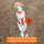 multifunktionale Schleppleine WOOFLEX® Sunset Orange