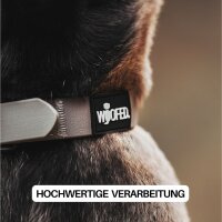 Halsband WOOFLEX® Classic verstellbar Desert Sand
