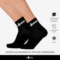 Sneaker Socken DOGMOM aus Baumwolle