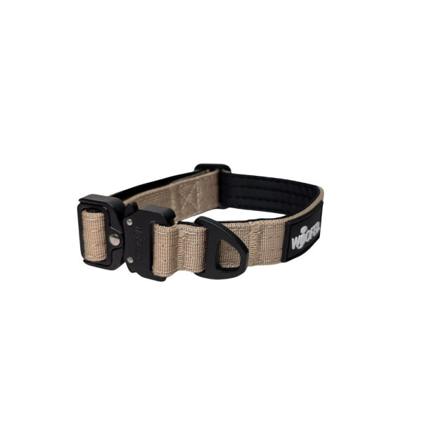 Nylon Tactical Halsband für kleine Hunde Desert Tan