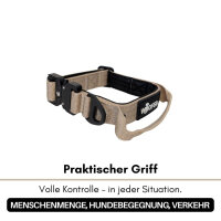 Nylon Tactical Halsband für kleine Hunde Desert Tan