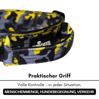Nylon Tactical Halsband Yellow Camo ultraleicht