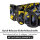 Nylon Tactical Halsband Yellow Camo ultraleicht