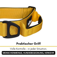 Nylon Tactical Halsband Sunset Yellow - ultraleicht