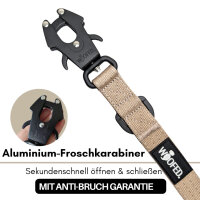 Nylon Tactical Führleine Desert Tan
