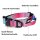 Nylon Halsband-Leine-Set Pink Blue Sky ultraleicht