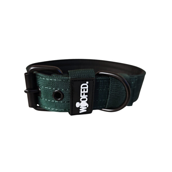 Nylon Classic Halsband Dark Green
