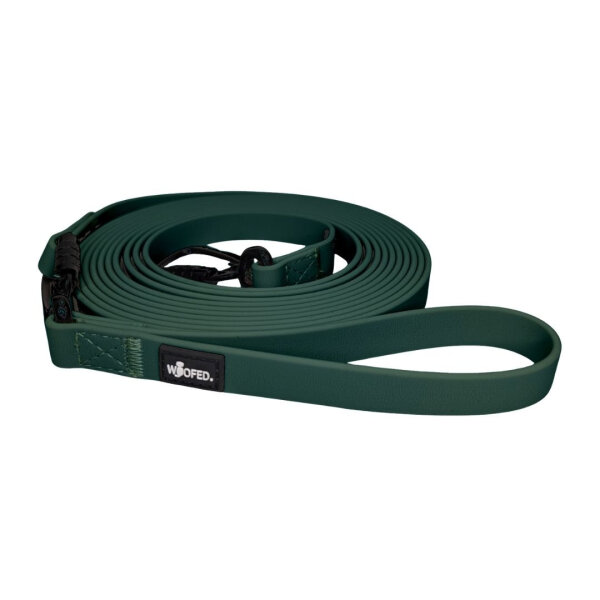 multifunktionale Schleppleine WOOFLEX® Hunting Green