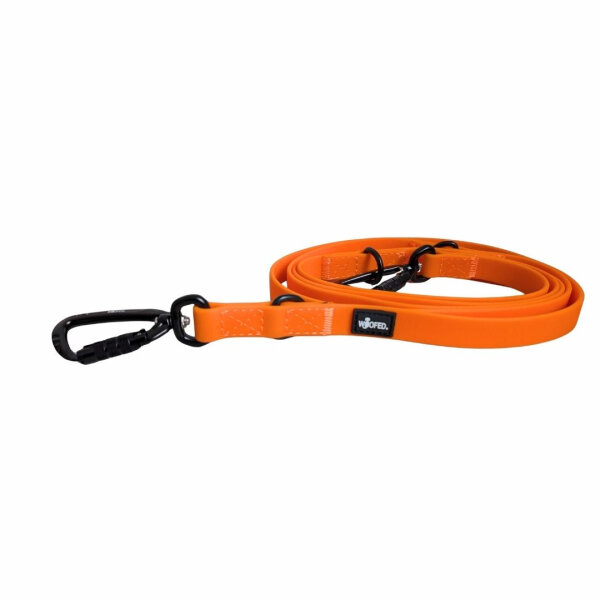 Führleine WOOFLEX® Pro verstellbar Sunset Orange