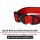 Nylon Tactical Halsband Rosso Red - ultraleicht
