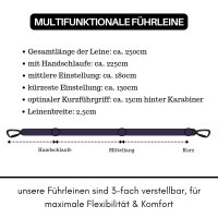 Nylon Pro Führleine Black Camo