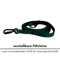Nylon Pro Führleine Midnight Blue