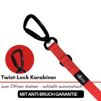 Nylon Pro Führleine Rosso Red