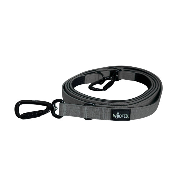 Nylon Pro Führleine Anthracite