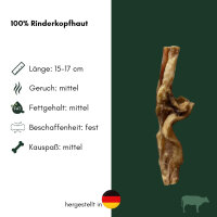Rinderkopfhaut Stangen