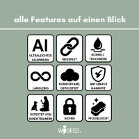 taktisches Nylon Halsband für kleine Hunde Sage Green
