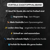 Zugstopphalsband WOOFLEX® Phantom Black