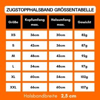 Zugstopphalsband WOOFLEX® Sunset Orange