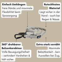 Umhängeleine WOOFLEX® Pro Desert Sand